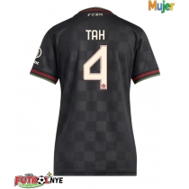 Camiseta Bayern Munich Jonathan Tah #4 Tercera Equipación para mujer 2025-26 manga corta